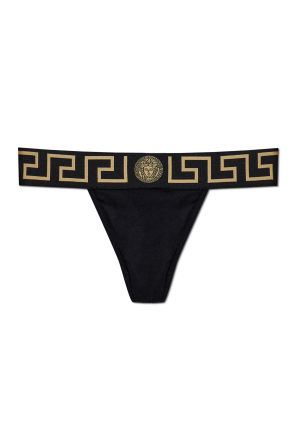 【関税込み】Versace Underwear カバーアップ Greca Border Thong | VERSACE US